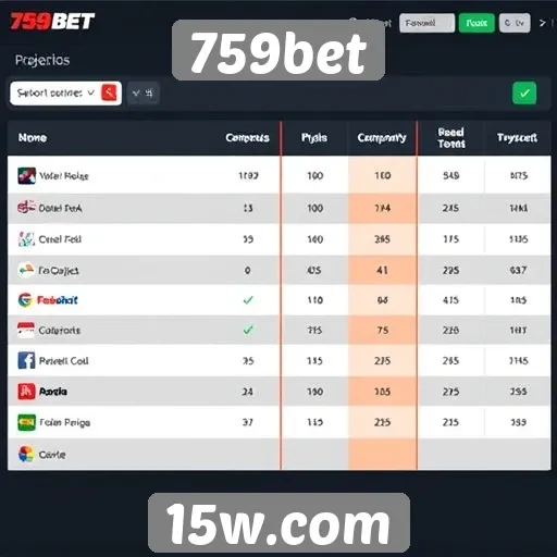 Comparativo entre 759bet e outras plataformas de apostas